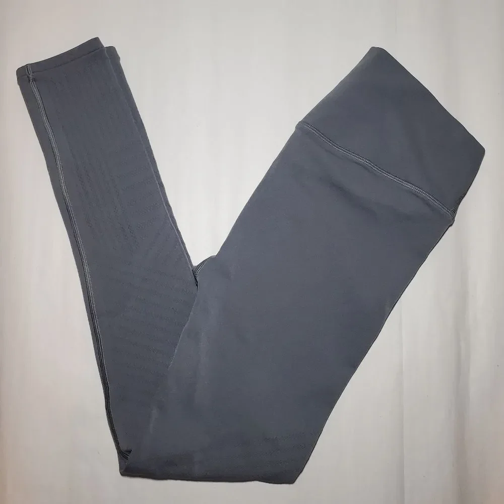 Lululemon Reveal Tight with Mesh Stripes Size 8